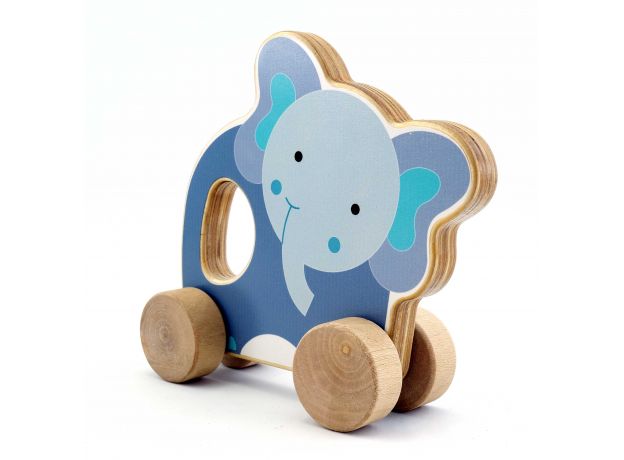 فیل چوبی چرخدار پوپولوس, تنوع: 62610715PP-Wooden Elephant, image 2