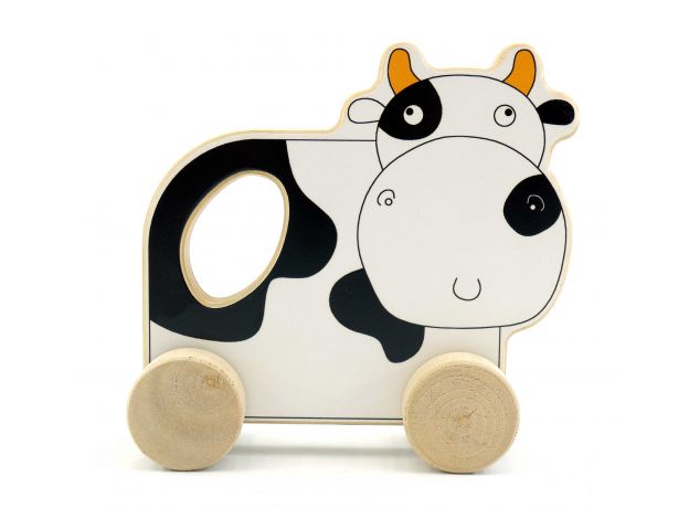 گاو چوبی چرخدار پوپولوس, تنوع: 62610715PP-Wooden Cow, image 