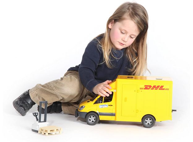 کامیونت مرسدس بنز حمل بار DHL برودر Bruder, image 7