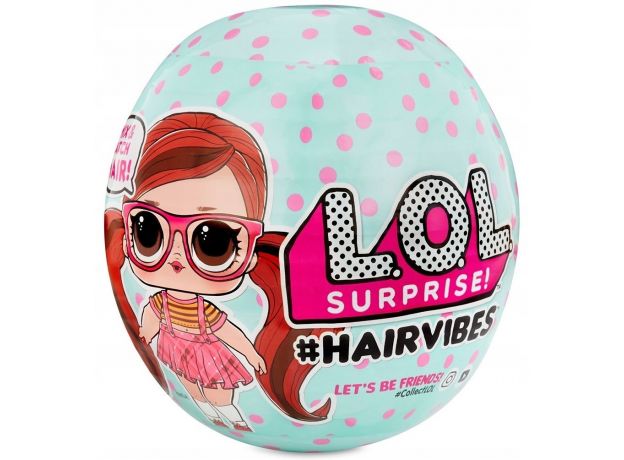 عروسک LOL Surprise مدل Hairvibes# با 15 سورپرایز, image 3