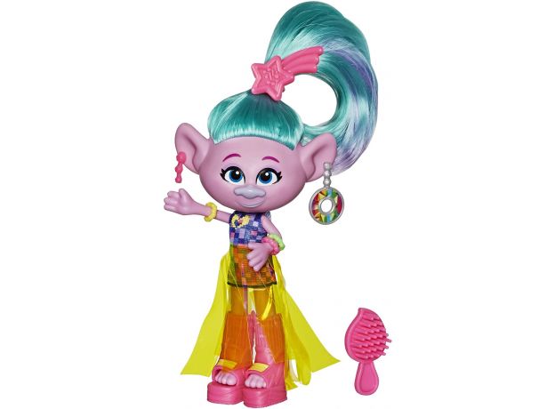 عروسک فشن Satin ترولز Trolls World Tour, تنوع: E65695L00-Satin, image 2