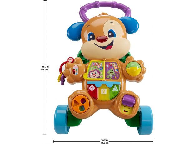 واکر آموزشی هاپو کوچولوی Fisher Price مدل آبی, image 3