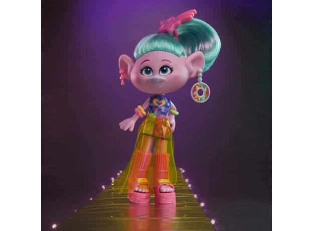 عروسک فشن Satin ترولز Trolls World Tour, تنوع: E65695L00-Satin, image 3