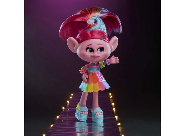 عروسک فشن Poppy ترولز Trolls World Tour, تنوع: E65695L00-Poppy, image 2