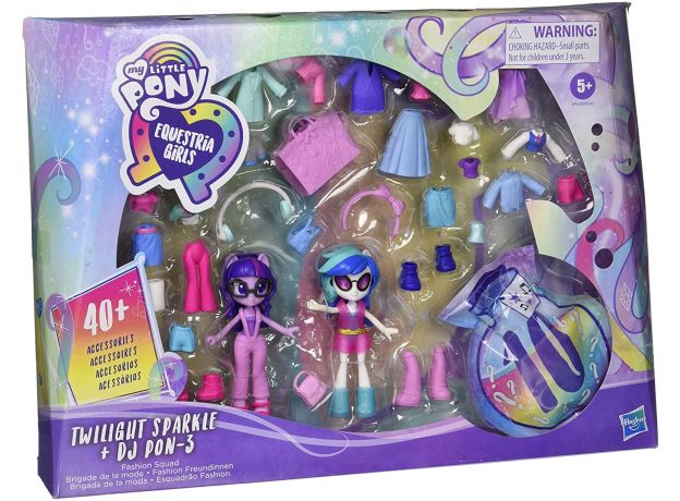 ست فشن عروسک‌های پونی Twilight Sparkle و DJ Pon-3, image 