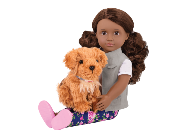 عروسک 46 سانتی OG مدل Malia با سگ پودل, image 3