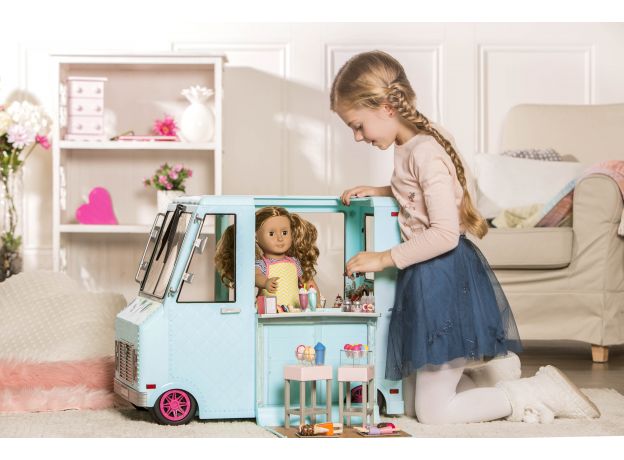 ماشین آبی بستنی فروشی عروسک های OG, image 2