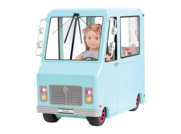 ماشین آبی بستنی فروشی عروسک های OG, image 3