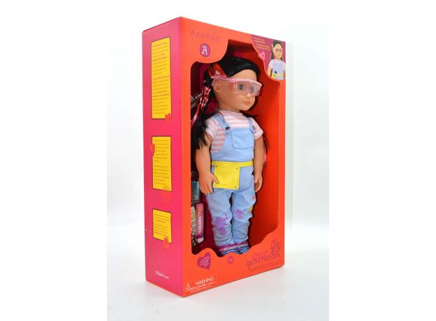 عروسک 46 سانتی OG مدل Ananda با لوازم نجاری, image 5