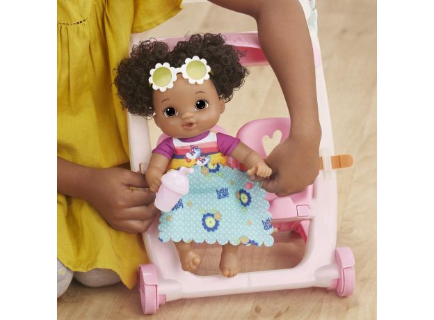عروسک بیبی الایو کوچولو مدل Little Lola به همراه کالسکه, image 5