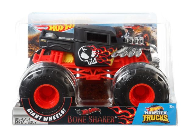 ماشین Hot Wheels مدل ( Bone Shaker ) Monster Trucks با مقیاس 1:24, image 