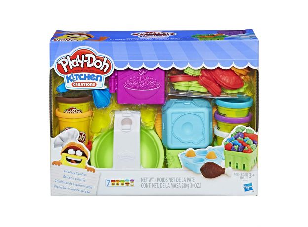 ست خمیربازی مدل خواربارفروشی Play Doh, image 