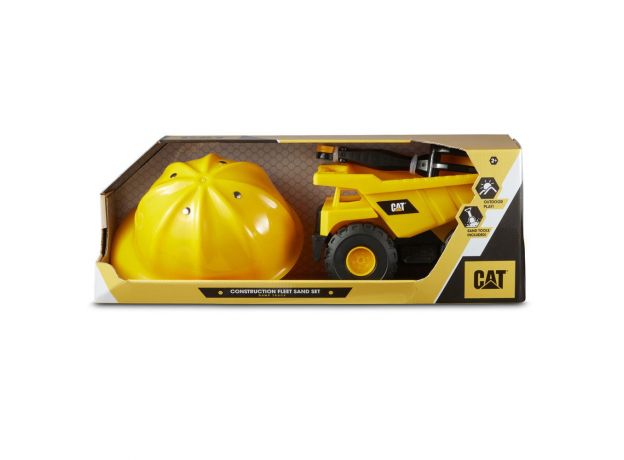 کامیون خاک برداری Cat به همراه کلاه و چنگک, image 2