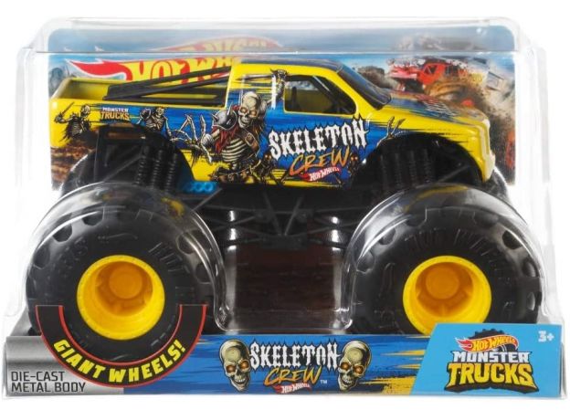 ماشین Hot Wheels مدل ( Skeleton Crew ) Monster Trucks با مقیاس 1:24, image 