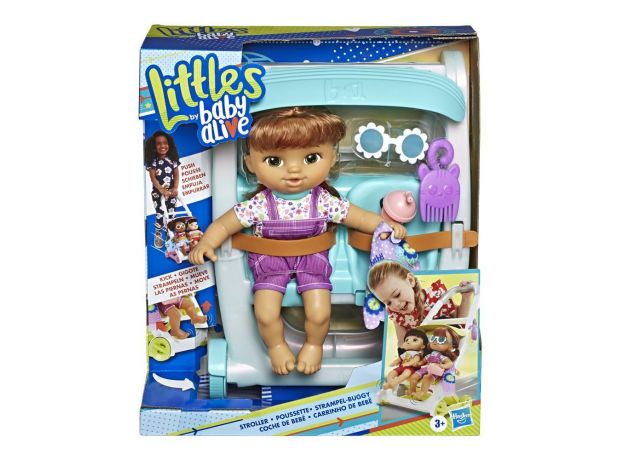 عروسک بیبی الایو کوچولو مدل Little Lucy به همراه کالسکه, image 2