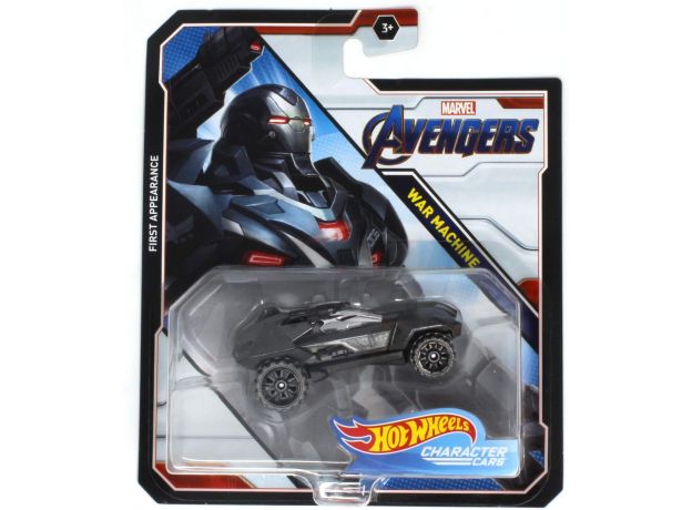 ماشین Hot Wheels سری Marvel مدل War Machine, image 