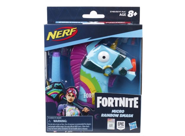 تفنگ نرف Nerf مدل Fortnite Micro Rainbow Smash, image 