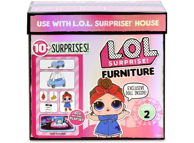 عروسک باکسی LOL Surprise Furniture مدل ماشین و پارکینگ Can do baby, image 2