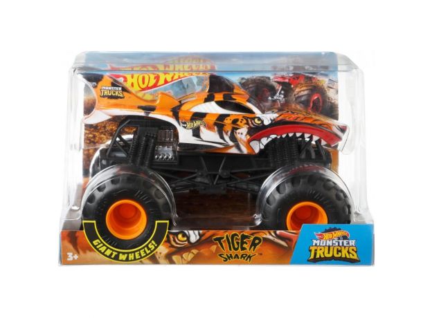 ماشین Hot Wheels مدل ( Tiger Shaker ) Monster Trucks با مقیاس 1:24, image 