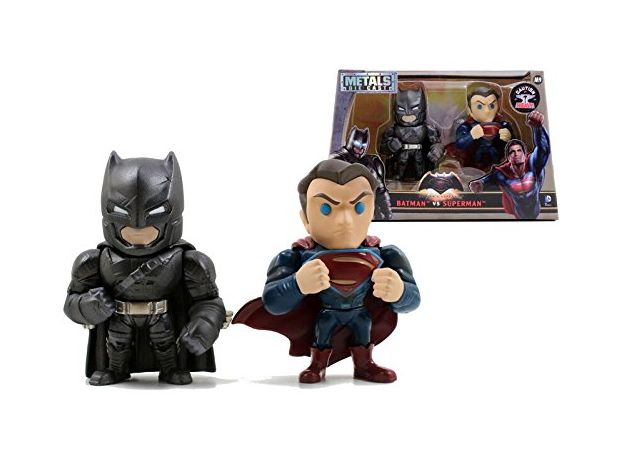 Metals BvS Batman wArmor & Superman Twin Pack 4 Figure, image 2