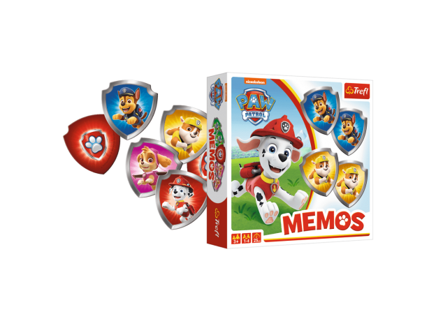 بازی فکری ترفل مدل Memos Paw Patrol, image 