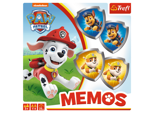 بازی فکری ترفل مدل Memos Paw Patrol, image 2