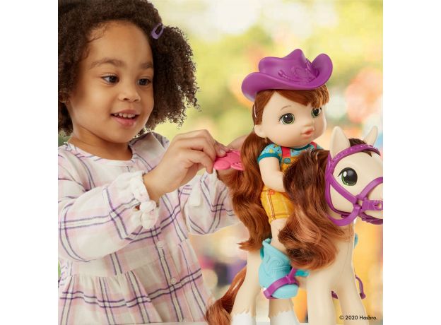 عروسک بیبی الایو سوارکار مدل Lil’ Pony Ride, image 7
