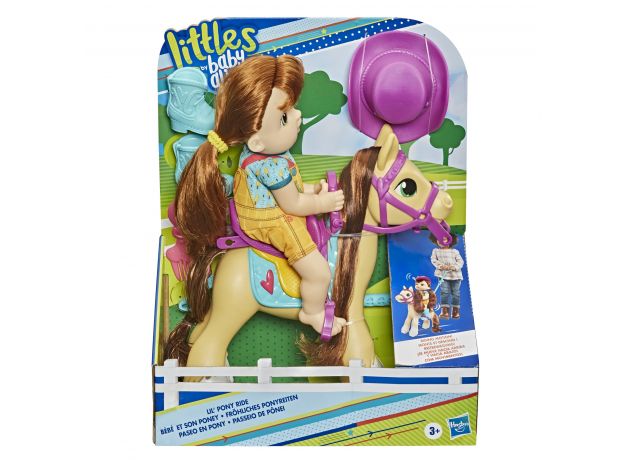 عروسک بیبی الایو سوارکار مدل Lil’ Pony Ride, image 2