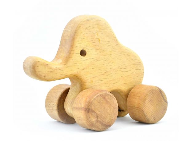 فیل چوبی چرخدار لیمو کیدز, image 3