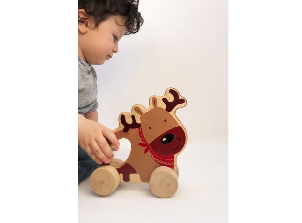 گوزن چوبی چرخدار پوپولوس, تنوع: 62610715PP-Wooden Moose, image 3