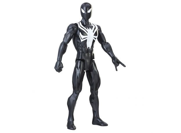 فیگور اسپایدرمن Web Warriors مدل Black Suit Spider Man, image 