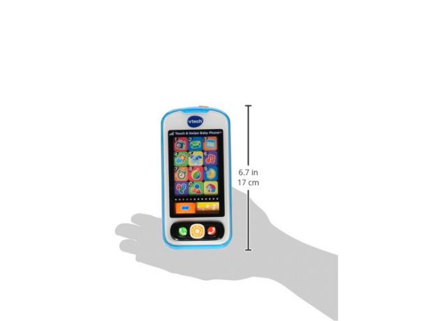 موبایل آموزشی Vtech مدل Touch and Swipe آبی, image 7