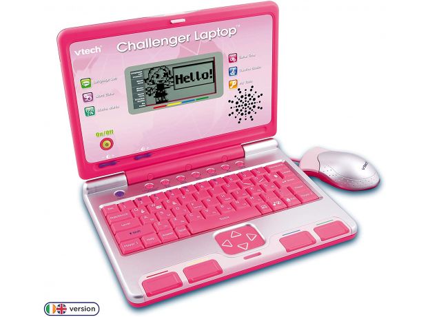 لپ تاپ آموزشی صورتی Vtech مدل Challenger Laptop, image 3