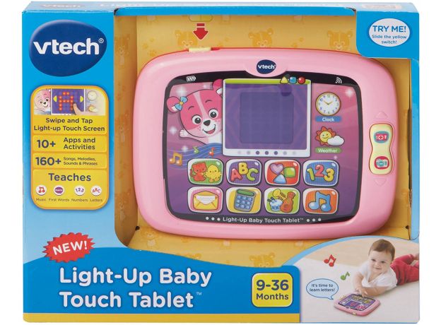 تبلت کودک صورتی Vtech مدل Light Up Baby Touch, image 5