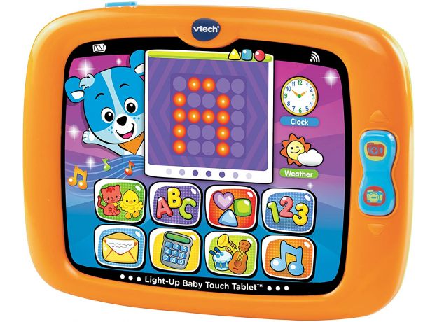 تبلت کودک نارنجی Vtech مدل Light Up Baby Touch, image 5