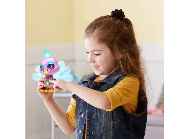 عروسک درخشان Myla's Sparkling Friends مدل پنی طاووس Vtech, image 2