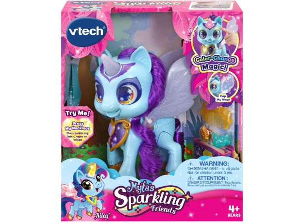 عروسک درخشان Myla's Sparkling Friends مدل رایلی یونیکورن Vtech, image 