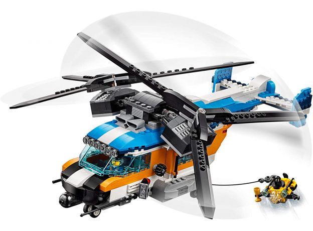لگو کریتور 3 در 1 مدل هلیکوپتر دو پره ای (31096), image 6