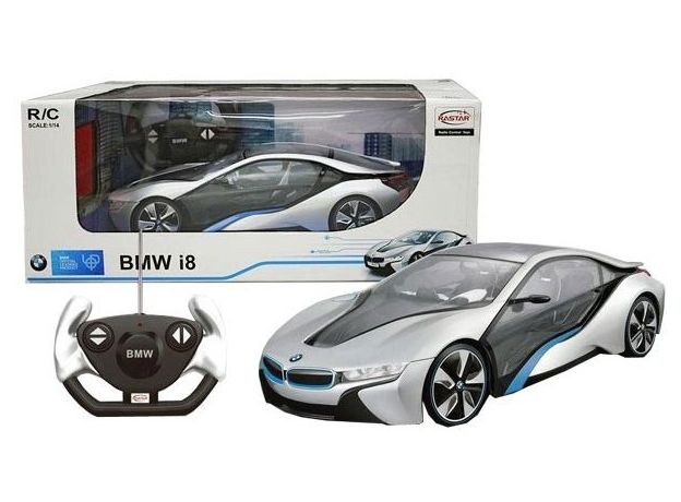 ماشین کنترلی BMW I8 (نقره ای), image 3