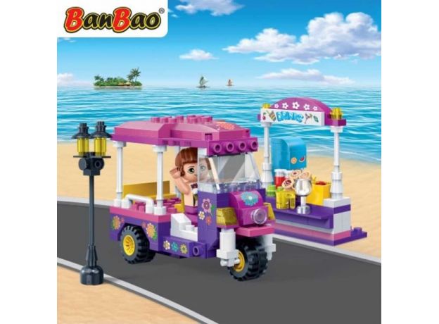 ست توک توک  ساحلی ساختنی 168 قطعه Banbao, image 3