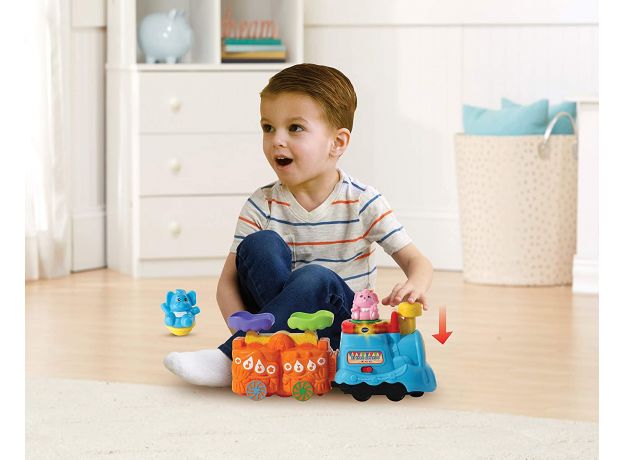 قطار حیوانات موزیکال ZoomiZooz Vtech, image 4