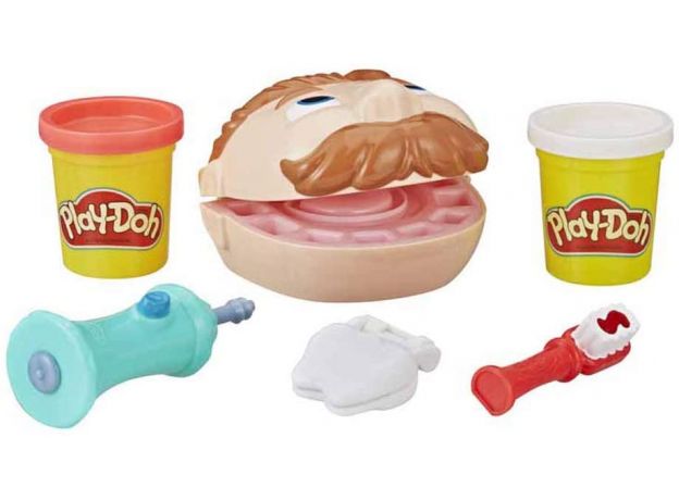 ست کوچک خمیربازی دندانپزشکی دکتر دریل Play Doh, تنوع: E4902EU42-Doctor, image 3