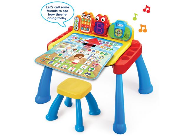 میز و صندلی 3 حالته موزیکال قرمز Vtech, image 7