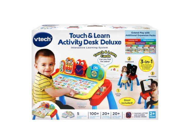 میز و صندلی 3 حالته موزیکال قرمز Vtech, image 