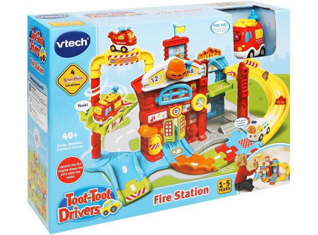 ست ایستگاه آتش نشانی Toot Toot Vtech, image 9