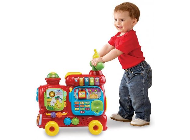 قطار سواری و آموزشی قرمز Vtech, image 6