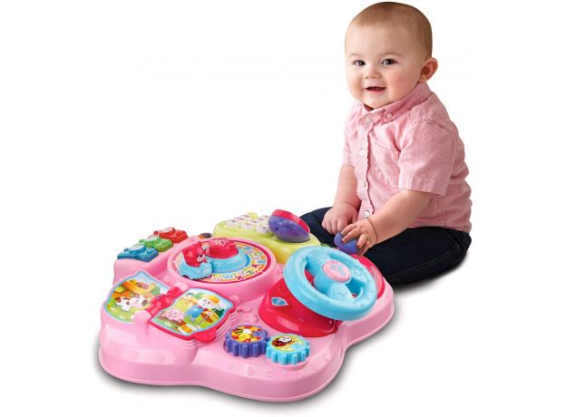 میز بازی دو حالته ستاره‌ای صورتی Vtech, تنوع: 181550vt-Pink, image 3