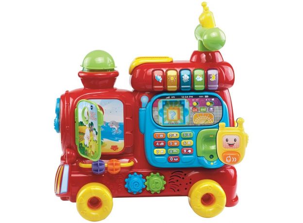 قطار سواری و آموزشی قرمز Vtech, image 9