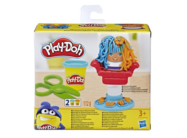 ست کوچک خمیربازی آرایشگری Play Doh, تنوع: E4902EU42-Barbershop, image 2