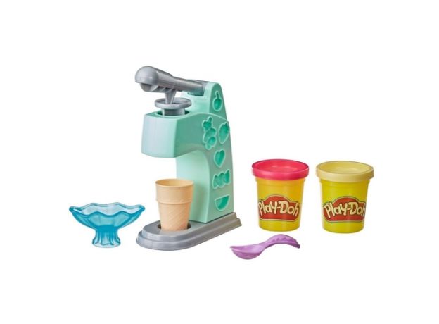 ست کوچک خمیربازی دستگاه بستی ساز Play Doh, تنوع: E4902EU42-Icecream, image 2